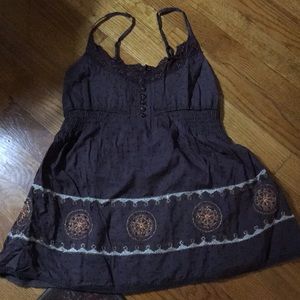 Wet seal Brown top beautiful design